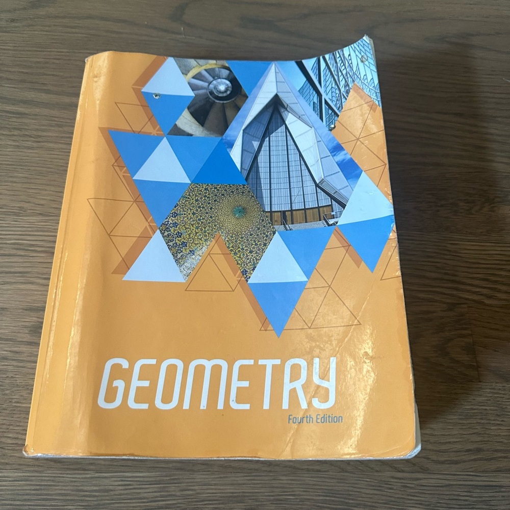 BJU Press Geometry textbook 4th editon